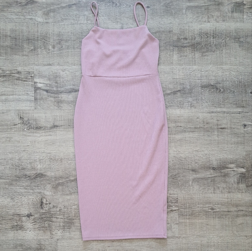 Windsor Pink Midi Dress